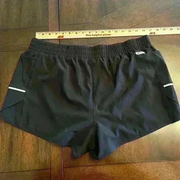 RBX Women's Shorts XL Black Athletic Running Lined Short Shorts Activewear - Picture 4 of 6